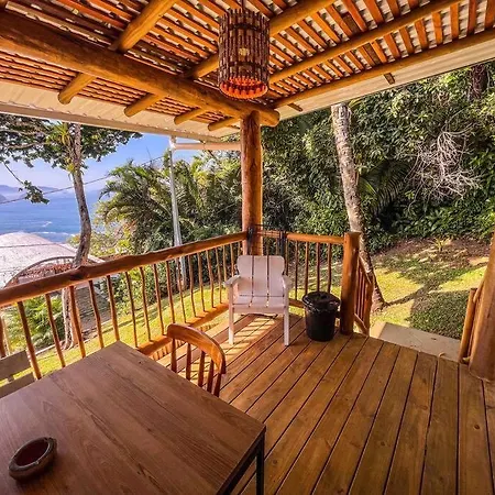 Casa Varandas - Estudio Garoupa Tv, Ac, Frigobar Ubatuba Exterior photo