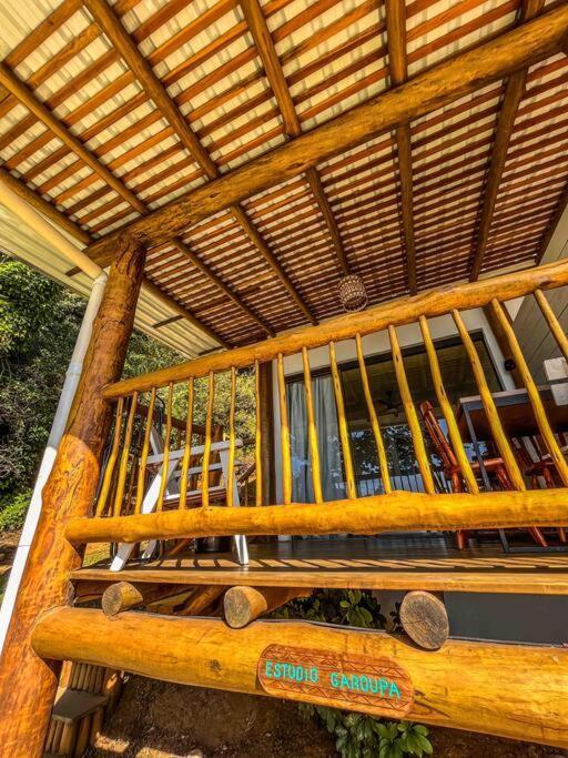 Casa Varandas - Estudio Garoupa Tv, Ac, Frigobar Ubatuba