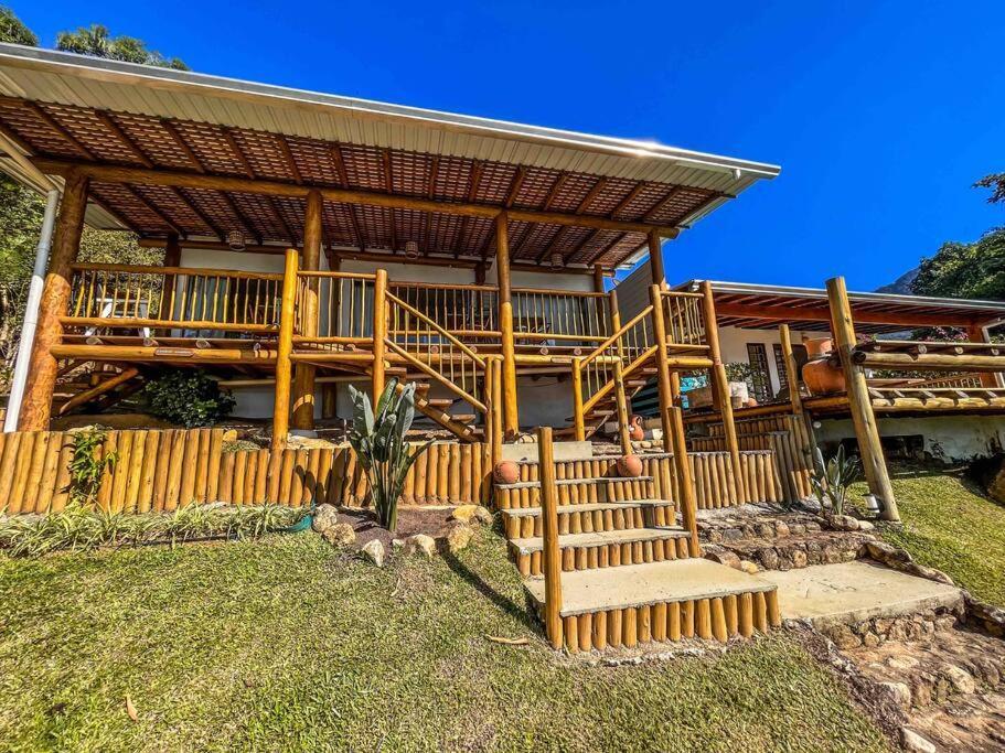 Casa Varandas - Estudio Garoupa Tv, Ac, Frigobar Ubatuba